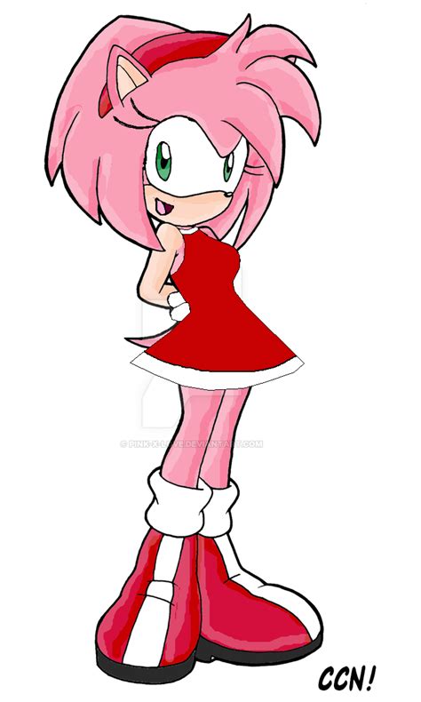Amy Rose By Ccn Amy Rose Drawing Cartoon Characters Rouge The Bat