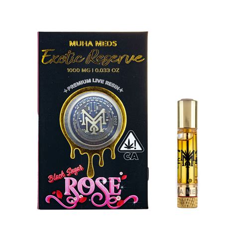 Black Sugar Rose Exotic Reserve By Muha Meds Ganja Goddess