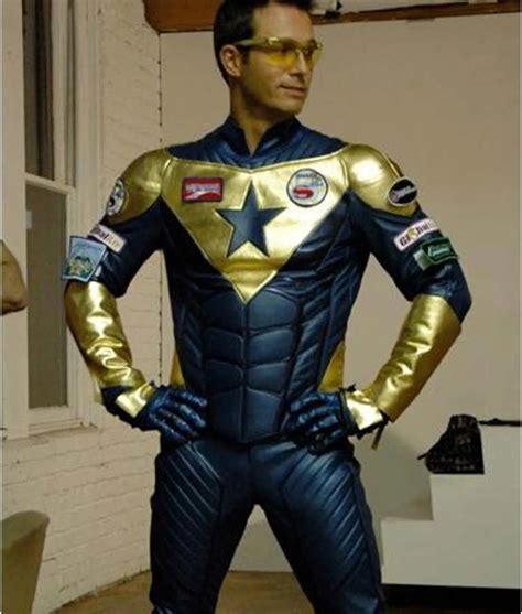 Biker Eric Martsolf Smallville Booster Gold Jacket Jackets Creator