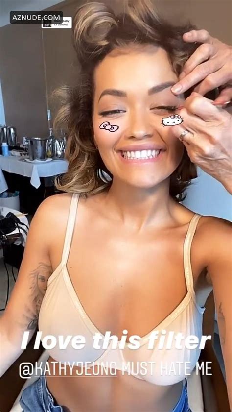 Rita Ora Full Continues To Please Her Fappers From The Set Instagram