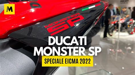 Ducati Monster SP EICMA 2022 ENGLISH SUB YouTube