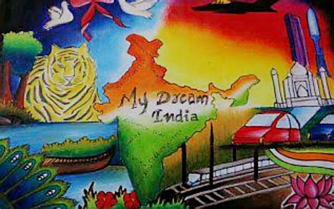 My Dream India Drawing Diversity Doodle Art Creative Unity In Diversity
