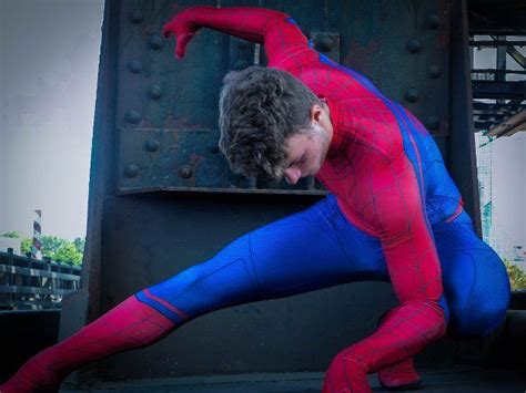Pin On Spiderman Cosplay Unmasked