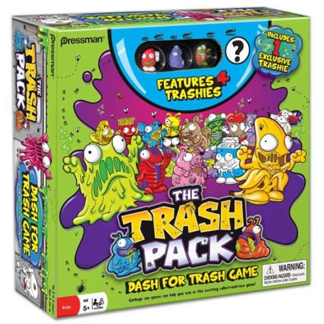 Pressman The Trash Pack Dash For Trash Game 1 Count Ralphs