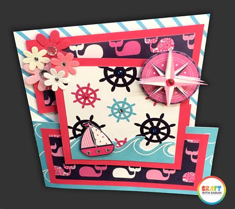 Quick And Easy Fun Fold Card Template Craft With Sarah
