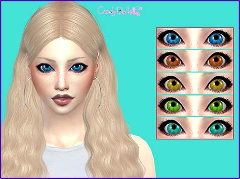 The Sims Resource Candydoll Cute Bright Eyes