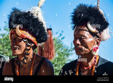 Rengma Naga Tribe At Hornbill Festival Hi Res Stock Photography And