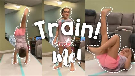 train with me jenna the gymnast youtube