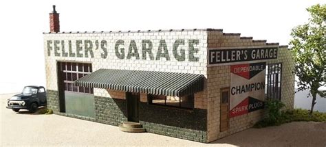 Fertiggaragen und carports aus beton, erhalten sie bei alwe garagen aus crailsheim. HO Scale - Feller's Garage Kit | Garage kits, Garage loft ...