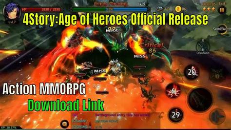 4story Age Of Heroes Official Release Gameplay First Impressions Hit