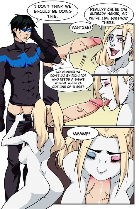 Post 3213439 Aya Yanagisawa Batman Series Comic Dc Dick Grayson Harley Quinn Nightwing