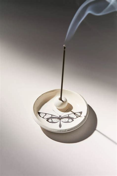 Make incense holder for fall. Butterfly Incense Holder | Incense holder, Ceramic incense holder, Diy incense holder