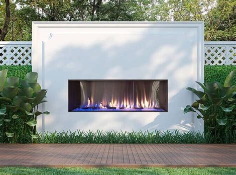 Flare Vent Free Front Facing Outdoor Fireplace Toronto Home Comfort