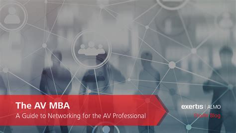 The Av Mba Pt 2 A Guide To Networking For The Av Professional