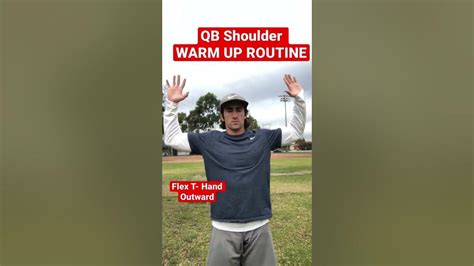 Qb Shoulder Warm Up Routime Youtube