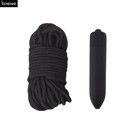 Mini Bullet Vibrator For Women Sex Rope Fetish Bondage Bdsm Restraints Sex Toys For Couples