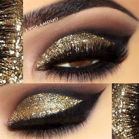 The 25 Best Gold Glitter Eyeshadow Ideas On Pinterest