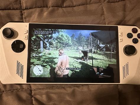Red dead redemption 2 on Ally.. plays really well. : r/ROGAlly