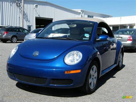 2007 Volkswagen New Beetle 2 5 Convertible In Laser Blue 405313 Jax Sports Cars Cars For