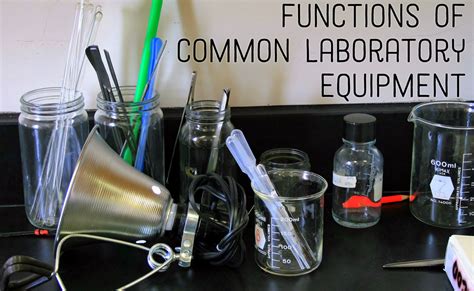 A List Of Chemistry Laboratory Apparatus And Their Uses Owlcation