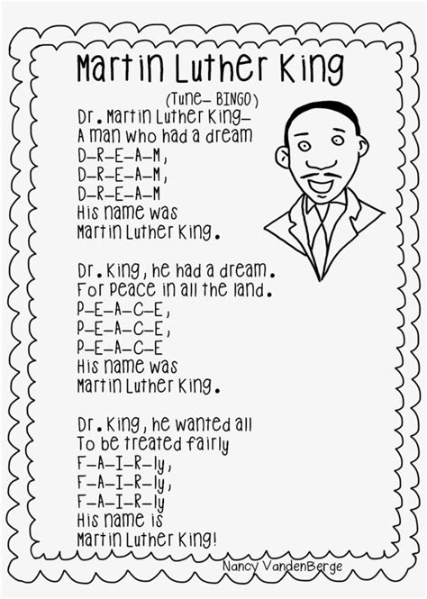 Martin Luther King Jr Printable Worksheets