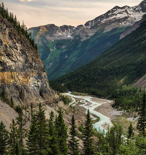 View From The Berg Lake Trail Mt Robson Provincial Park Bc By Dan