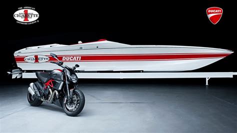 Cigarette Racing 42x Ducati Edition Boat Unveiled Autoevolution