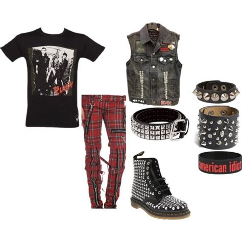 Another Punk Rock Outfit Polyvore Grunge Outfits Punk Rock Outfits