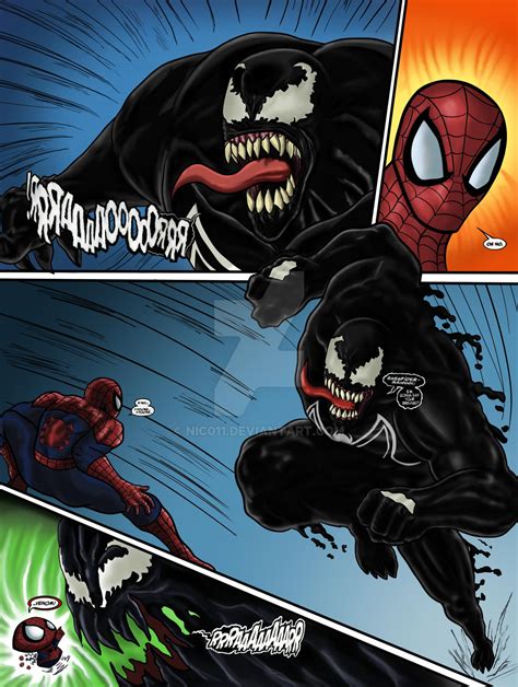 Spider Man Vs Venom Ultimate By Nic011 On Deviantart