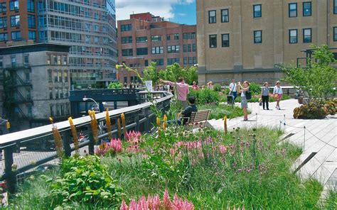 The High Line Park in New York: The 