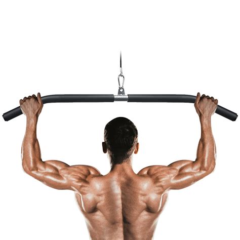 Buy Lyndwin Fitness Exercise Lat Pull Down Bar Cable Machine