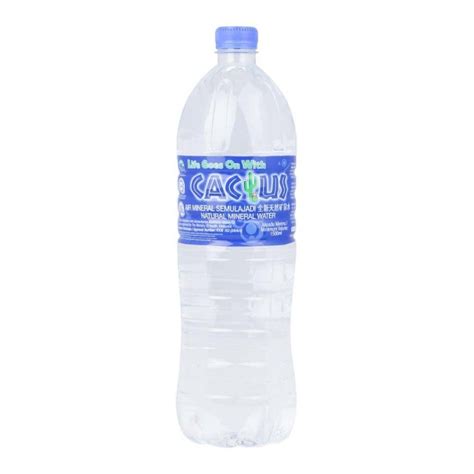 Get quality mineral water at tesco. Cactus Mineral Water 1.5L/bottle (6 bottles per carton ...