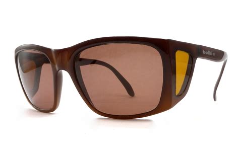 allynscura bollé 711 sunglasses w sideshield brown fade