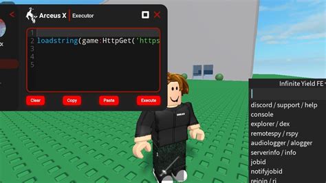 Infinite Yield Fixed Script For Arceus X Mobile Roblox Youtube