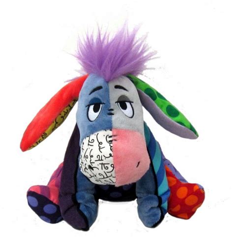 Buy Romero Britto Eeyore Plush Small At Mighty Ape Nz