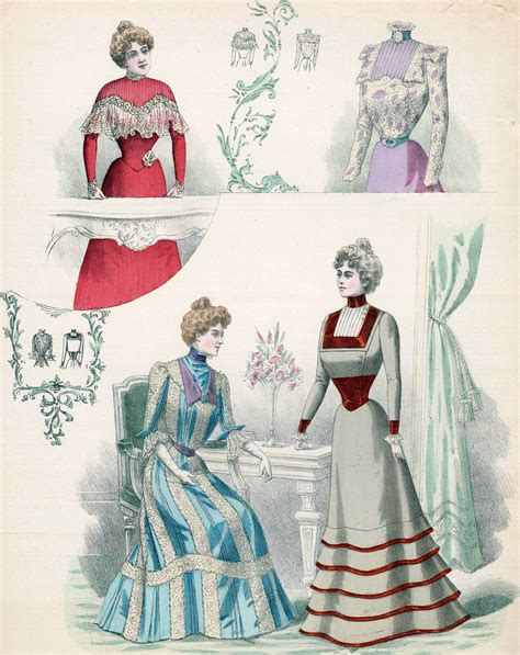 Victorian Fashion 1899 1890s Fashion Edwardian Fashion Belle Epoque