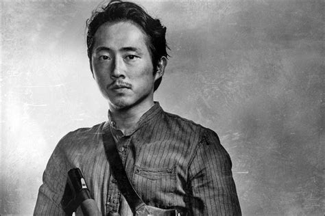 Steven Yeun In New Walking Dead Character Portraits