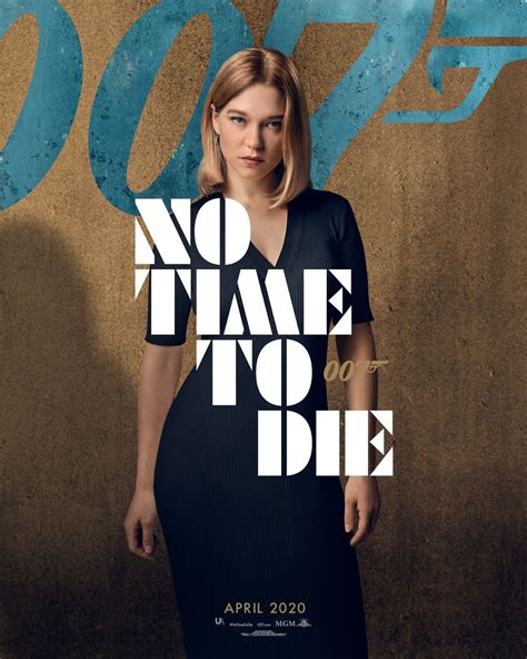 james bond 007 no time to die [trailer posters de personajes] james bond girls new james