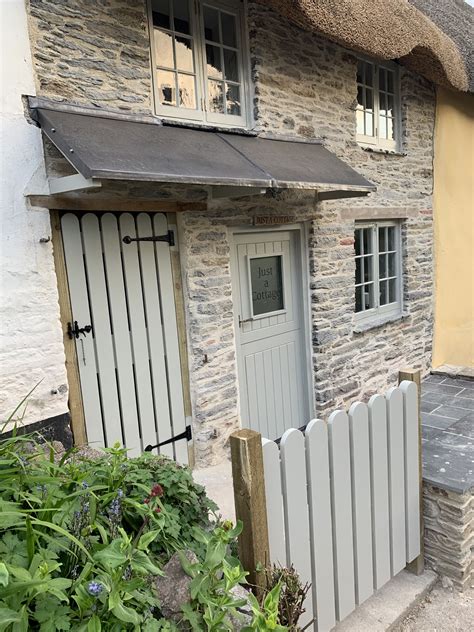 French Grey Farrow And Ball Door Gates And Windows Cottage