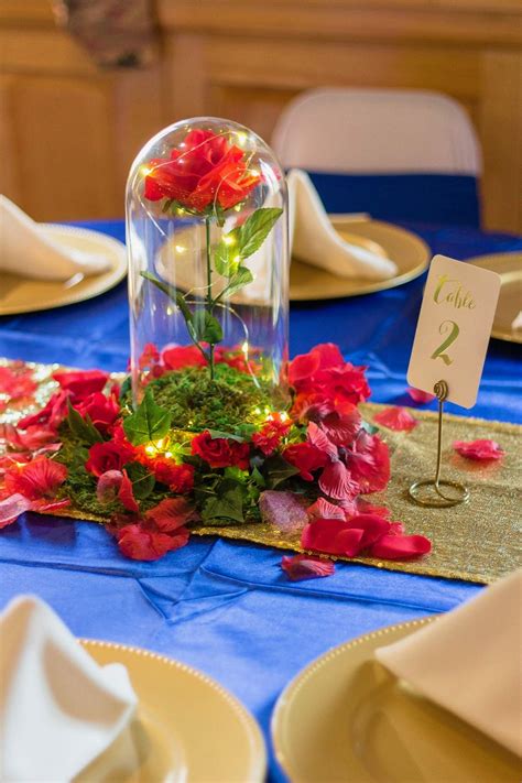 Beauty And The Beast Inspired Quinceañera Party Ideas Photo 6 Of 13