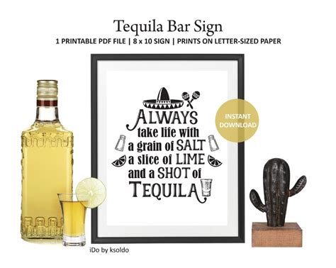 Tequila Bar Sign Tequila Sign Tequila Tasting Cinco De Etsy In 2020 Tequila Tasting Tequila