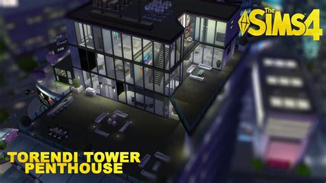 Torendi Tower Penthouse The Sims 4 Apartment Renovation Youtube
