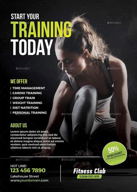 Personal Trainer Flyer Template Best Of Personal Trainer Flyer Template