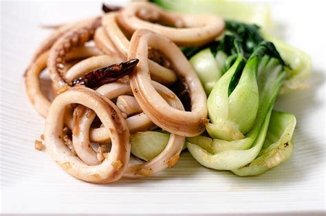 Chinese Style Squid Stir Fry Omnivores Cookbook