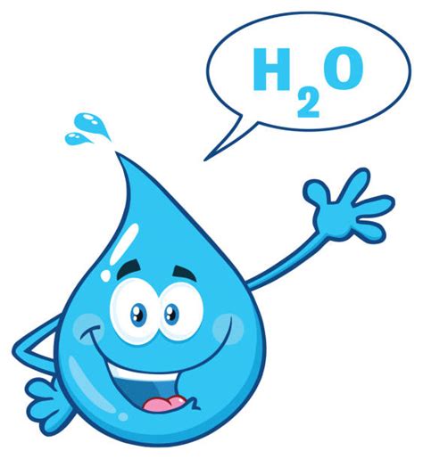 Best Cartoon Of The Water Drop Character Illustrations Royalty Free