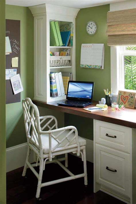 25 Small And Creative Home Office Design Ideas To Inspire Built In