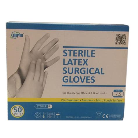 Harga Mpm Sterile Latex Surgical Gloves Pairs Terbaru Bhinneka