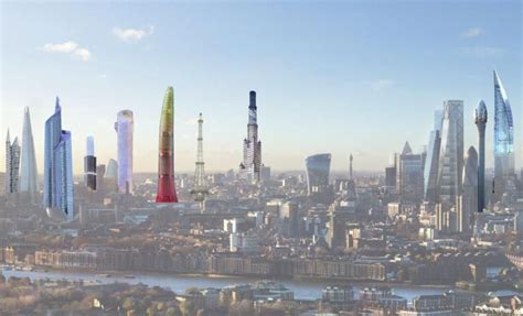 How London Would Look If Rejected Skyscrapers Were Given The Green