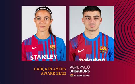 Pedri And Aitana Barça Players Award 2021 22
