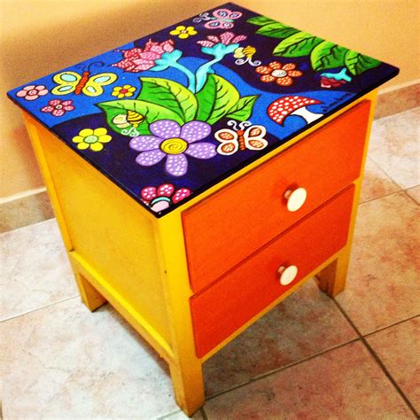 Whimsical Painted Furniture Funky Furniture Hand Painted Furniture